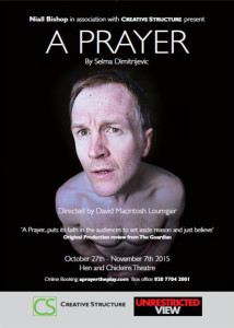 October 27th - November 7th 2015 Hen & Chickens Theatre Bar, Islington